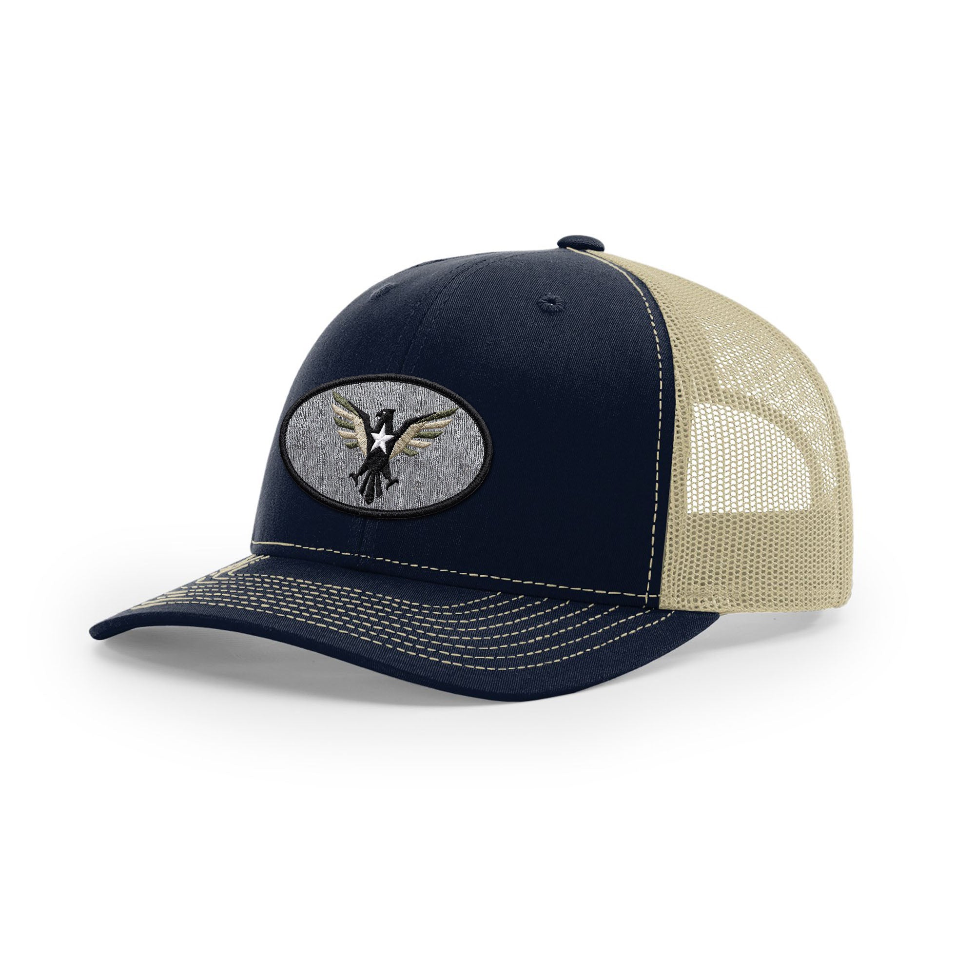 Eagle Icon Trucker Hat - Black | Ballistic Republic™
