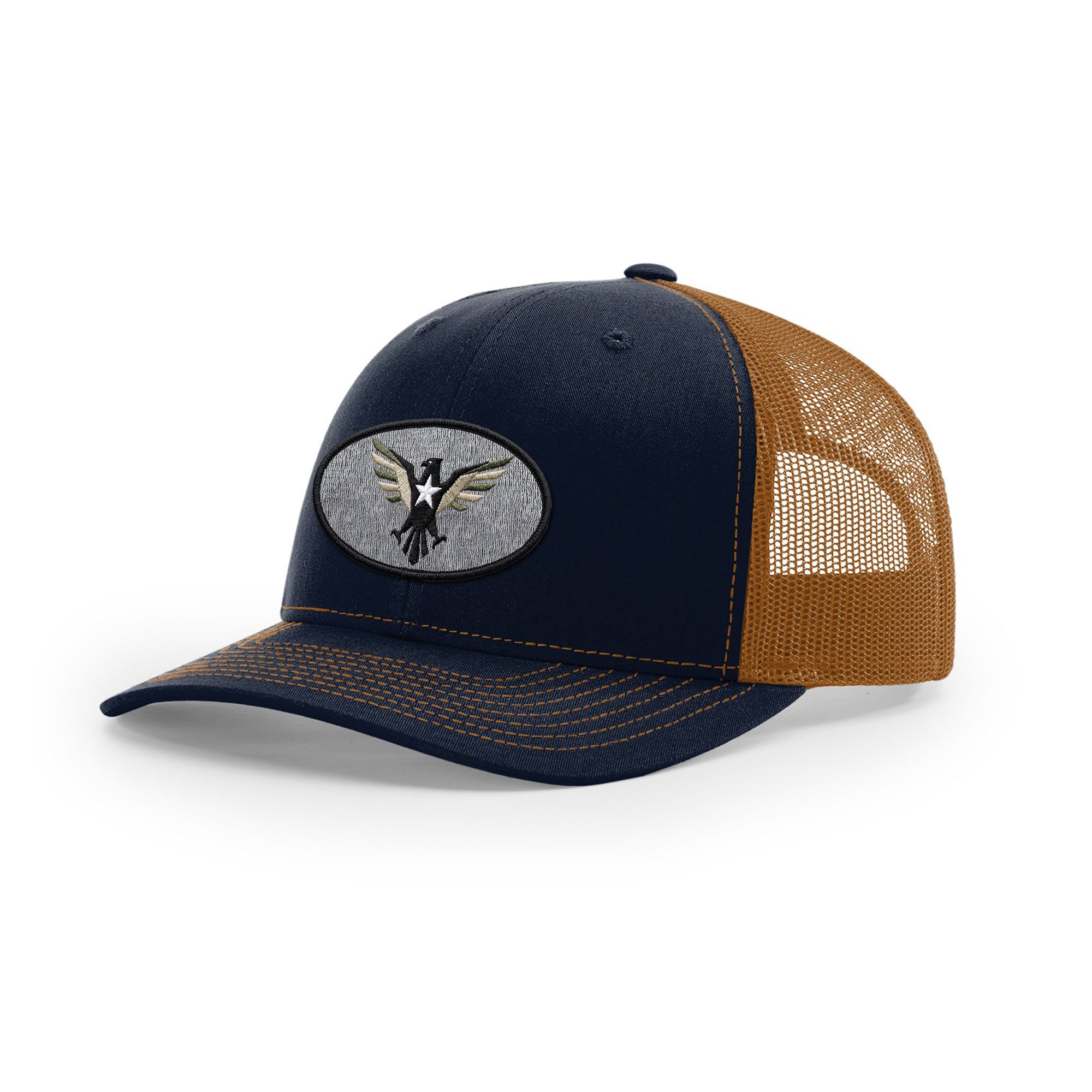 Eagle Icon Trucker Hat - Black | Ballistic Republic™