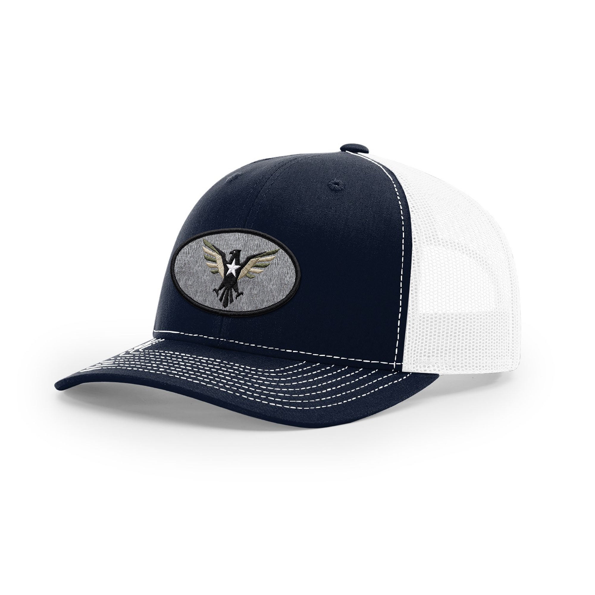 Eagle Icon Trucker Hat - Black | Ballistic Republic™