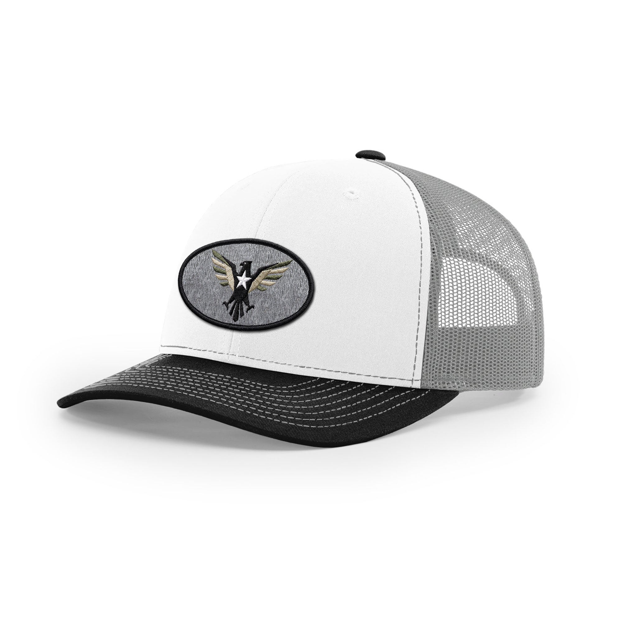 Eagle Icon Trucker Hat - Black | Ballistic Republic™