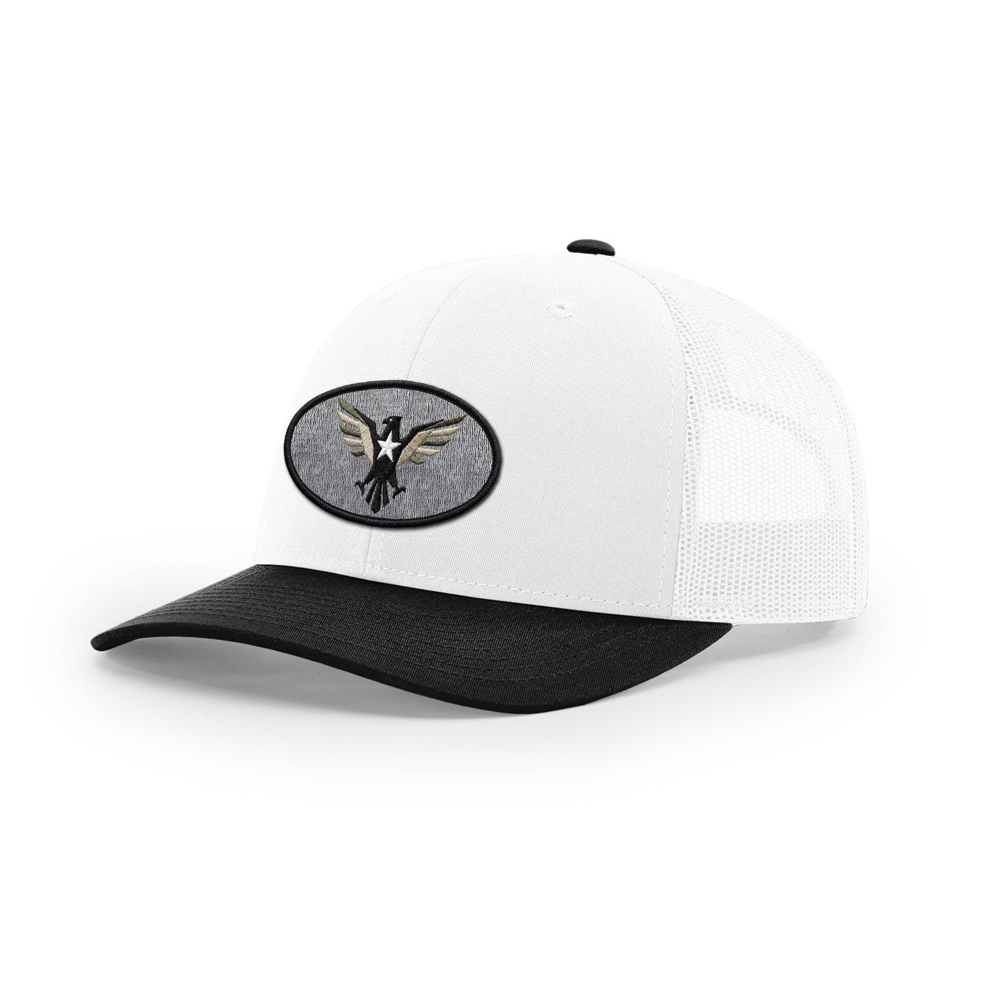 Eagle Icon Trucker Hat - Black | Ballistic Republic™