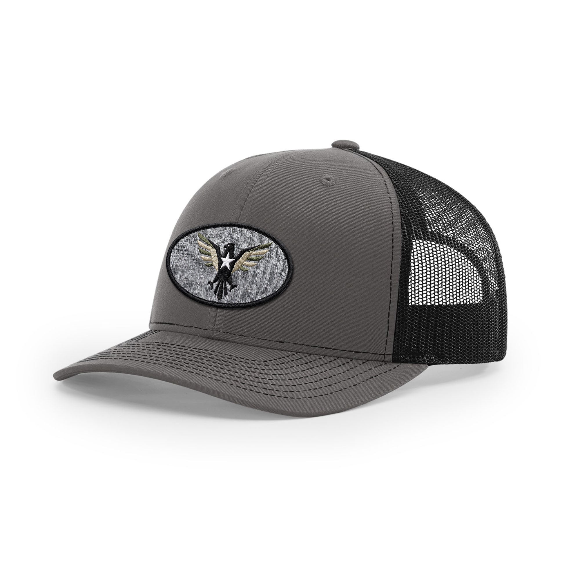 Eagle Icon Trucker Hat - Black | Ballistic Republic™