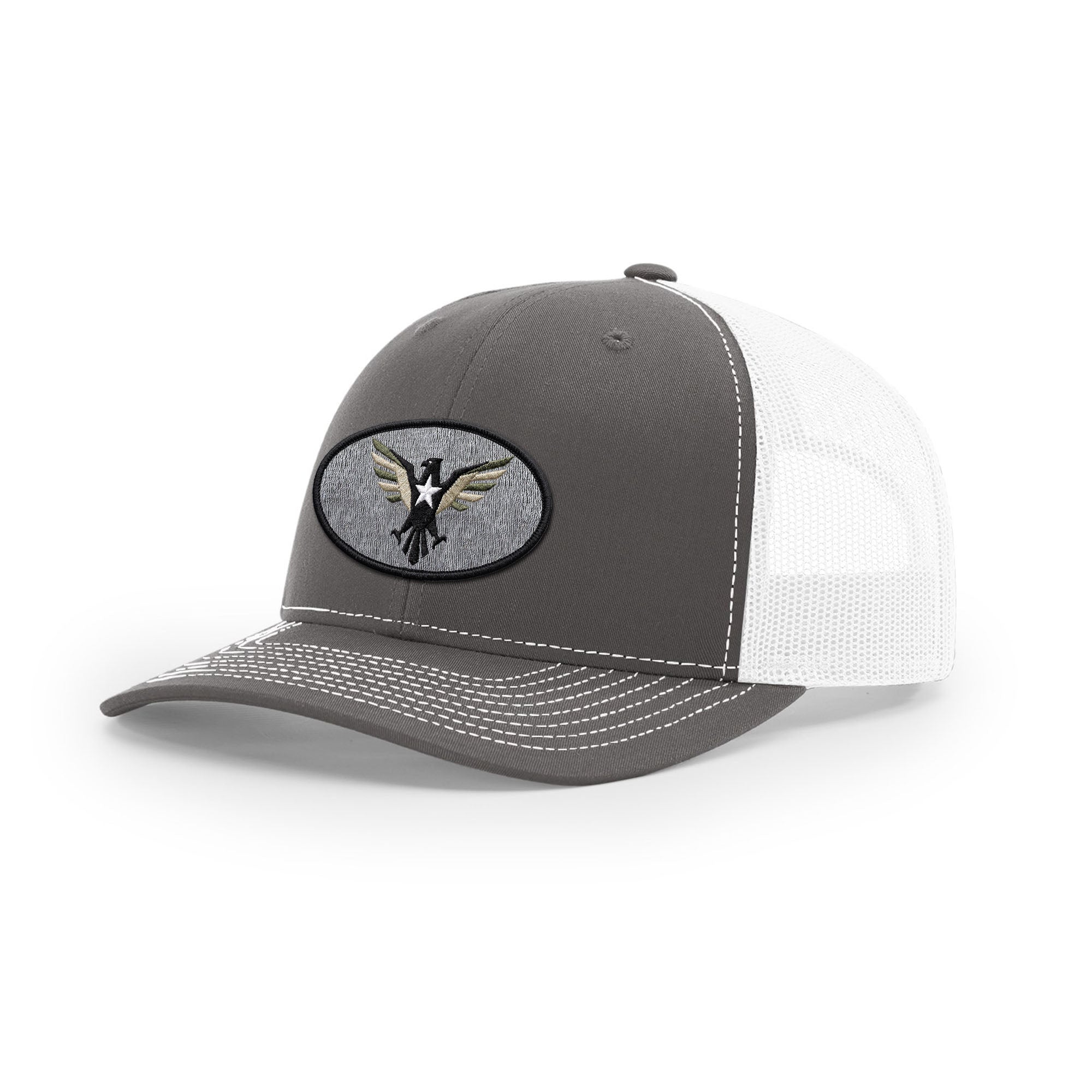 Eagle Icon Trucker Hat - Black | Ballistic Republic™