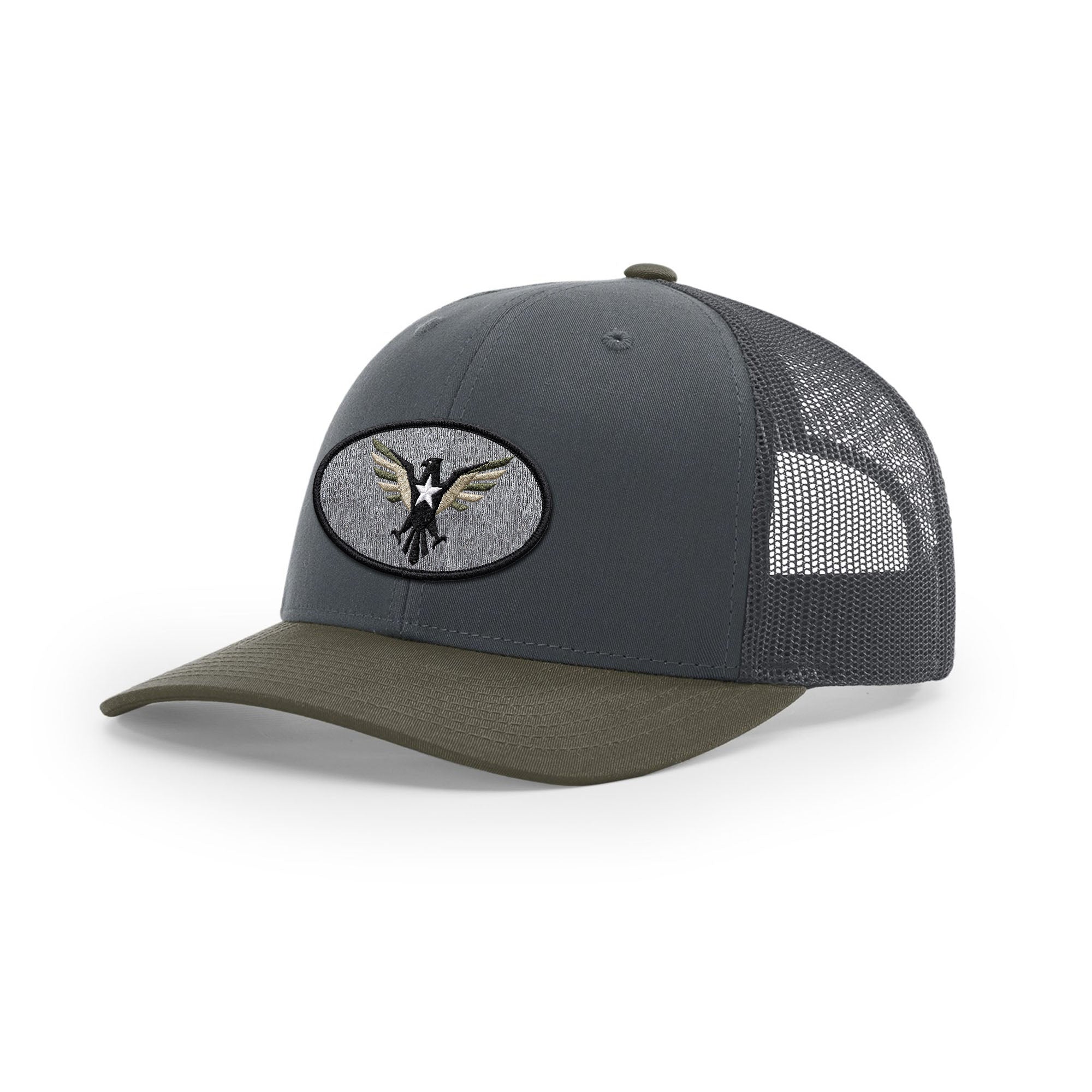 Eagle Icon Trucker Hat - Black | Ballistic Republic™