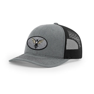 Eagle Icon Trucker Hat - Black | Ballistic Republic™