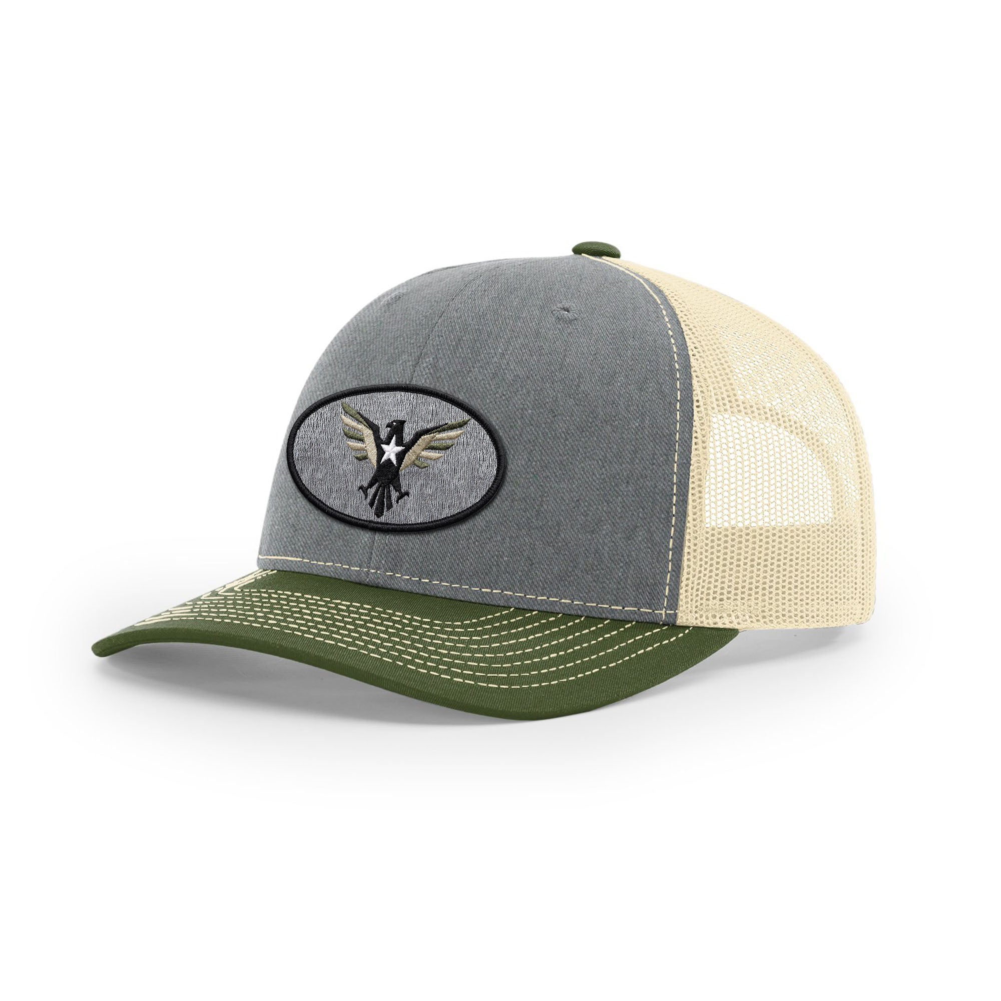 Eagle Icon Trucker Hat - Black | Ballistic Republic™