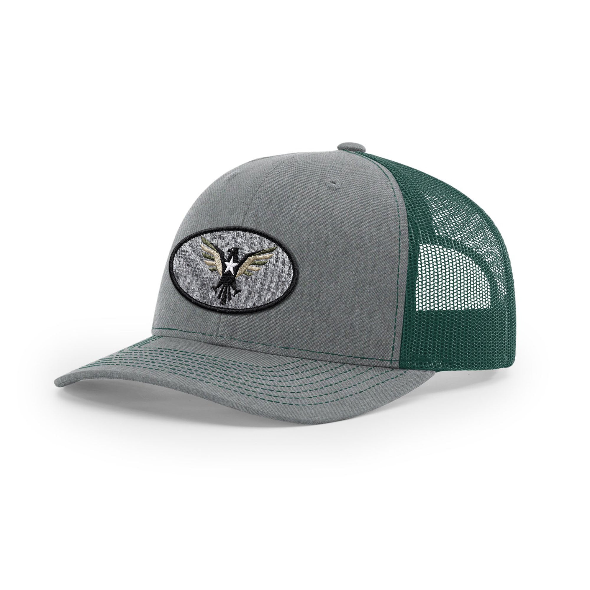 Eagle Icon Trucker Hat - Black | Ballistic Republic™