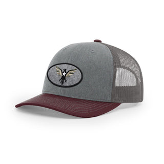 Eagle Icon Trucker Hat - Black | Ballistic Republic™