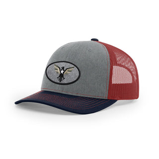 Eagle Icon Trucker Hat - Black | Ballistic Republic™