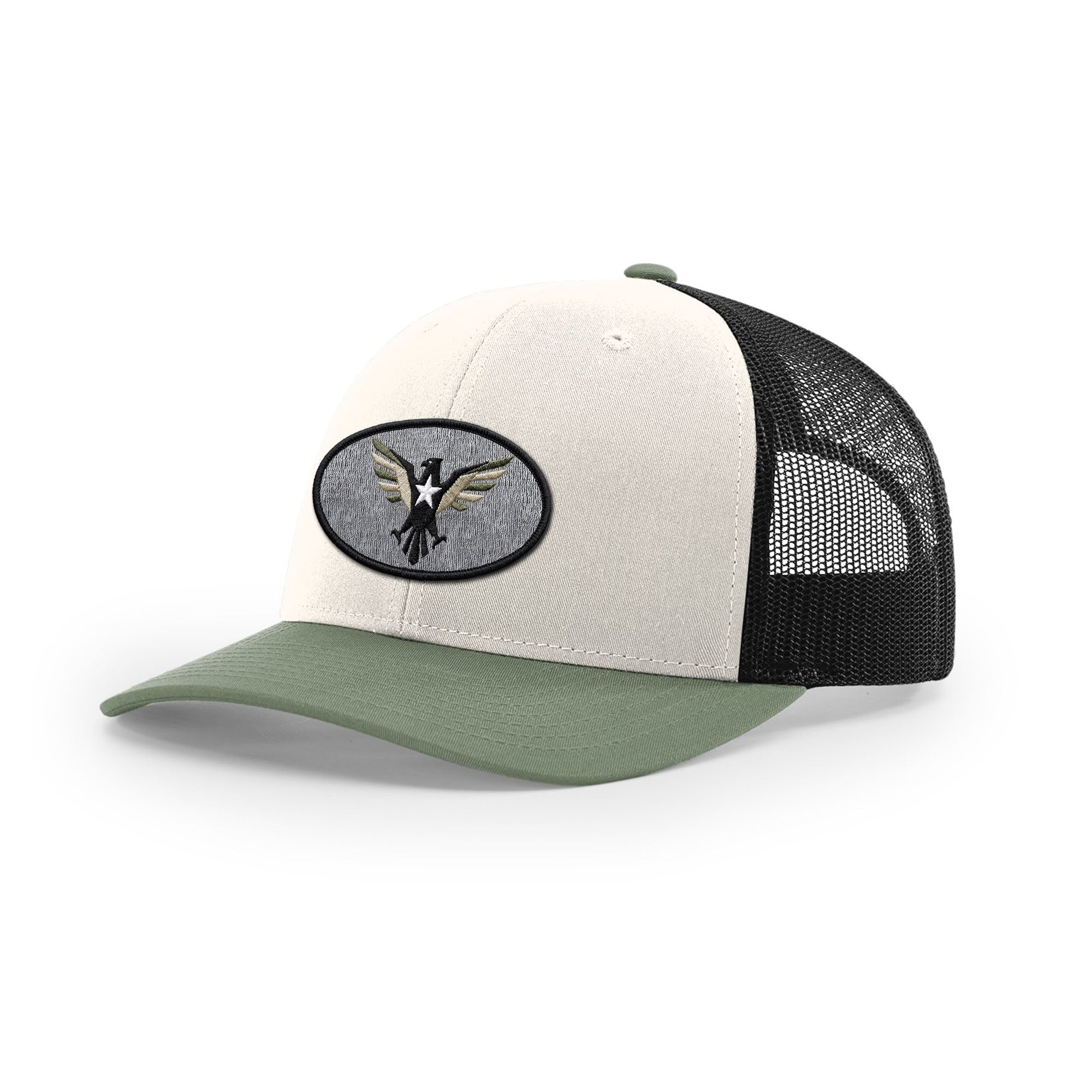 Eagle Icon Trucker Hat - Black | Ballistic Republic™