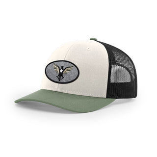 Eagle Icon Trucker Hat - Black | Ballistic Republic™