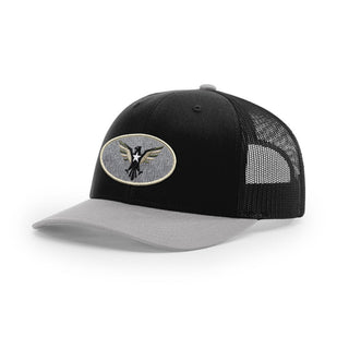 Eagle Icon Trucker Hat - Beige | Ballistic Republic™