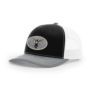 Eagle Icon Trucker Hat - Beige | Ballistic Republic™