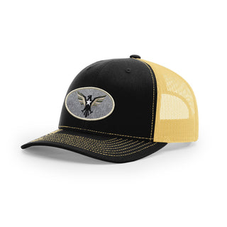 Eagle Icon Trucker Hat - Beige | Ballistic Republic™