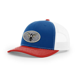 Eagle Icon Trucker Hat - Beige | Ballistic Republic™