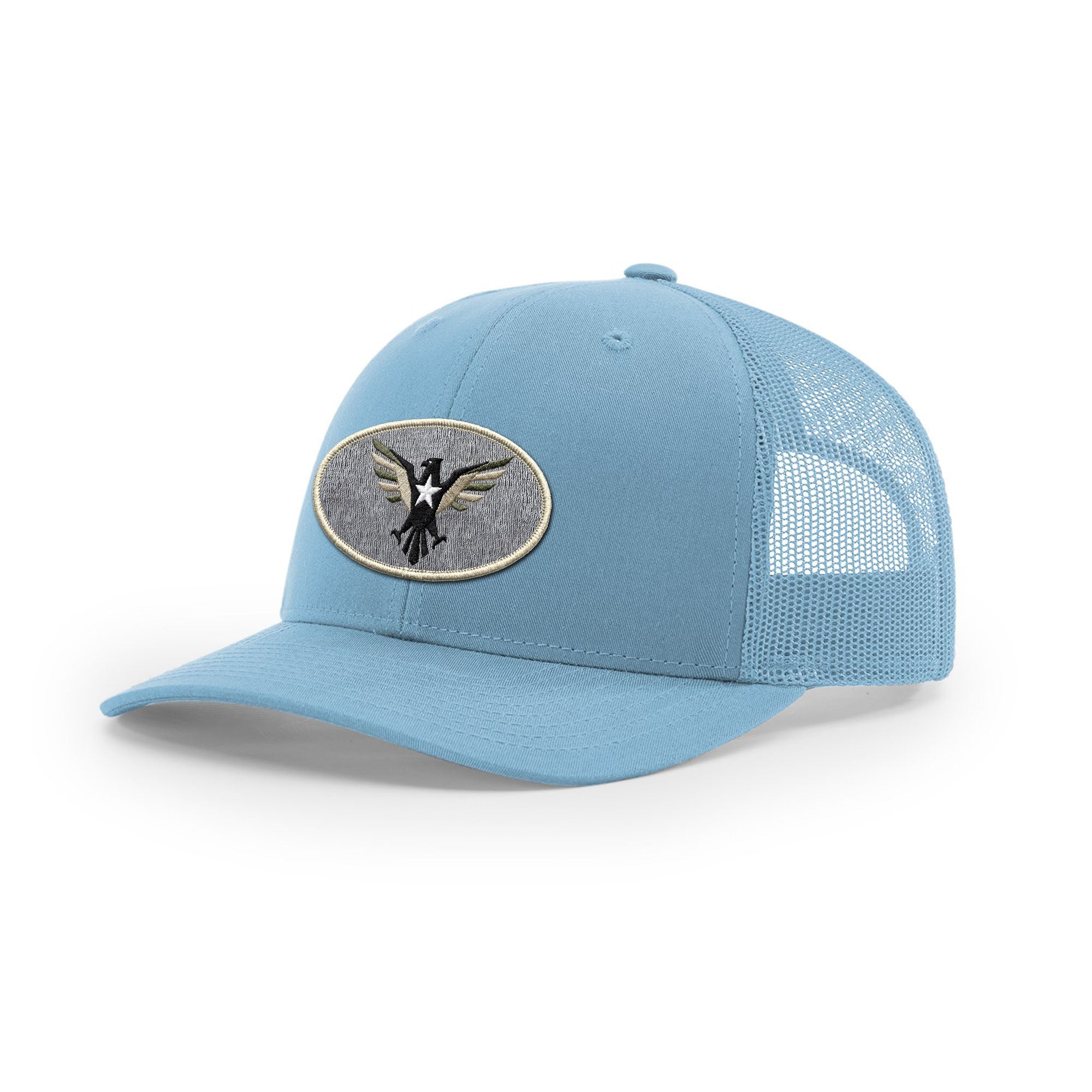 Eagle Icon Trucker Hat - Beige | Ballistic Republic™