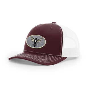 Eagle Icon Trucker Hat - Beige | Ballistic Republic™