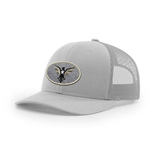 Eagle Icon Trucker Hat - Beige | Ballistic Republic™