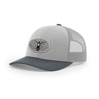 Eagle Icon Trucker Hat - Beige | Ballistic Republic™