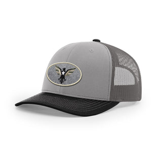 Eagle Icon Trucker Hat - Beige | Ballistic Republic™