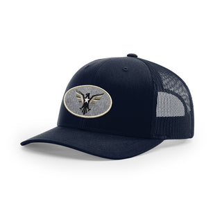 Eagle Icon Trucker Hat - Beige | Ballistic Republic™