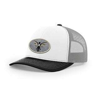 Eagle Icon Trucker Hat - Beige | Ballistic Republic™