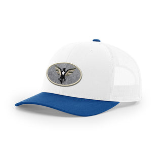 Eagle Icon Trucker Hat - Beige | Ballistic Republic™
