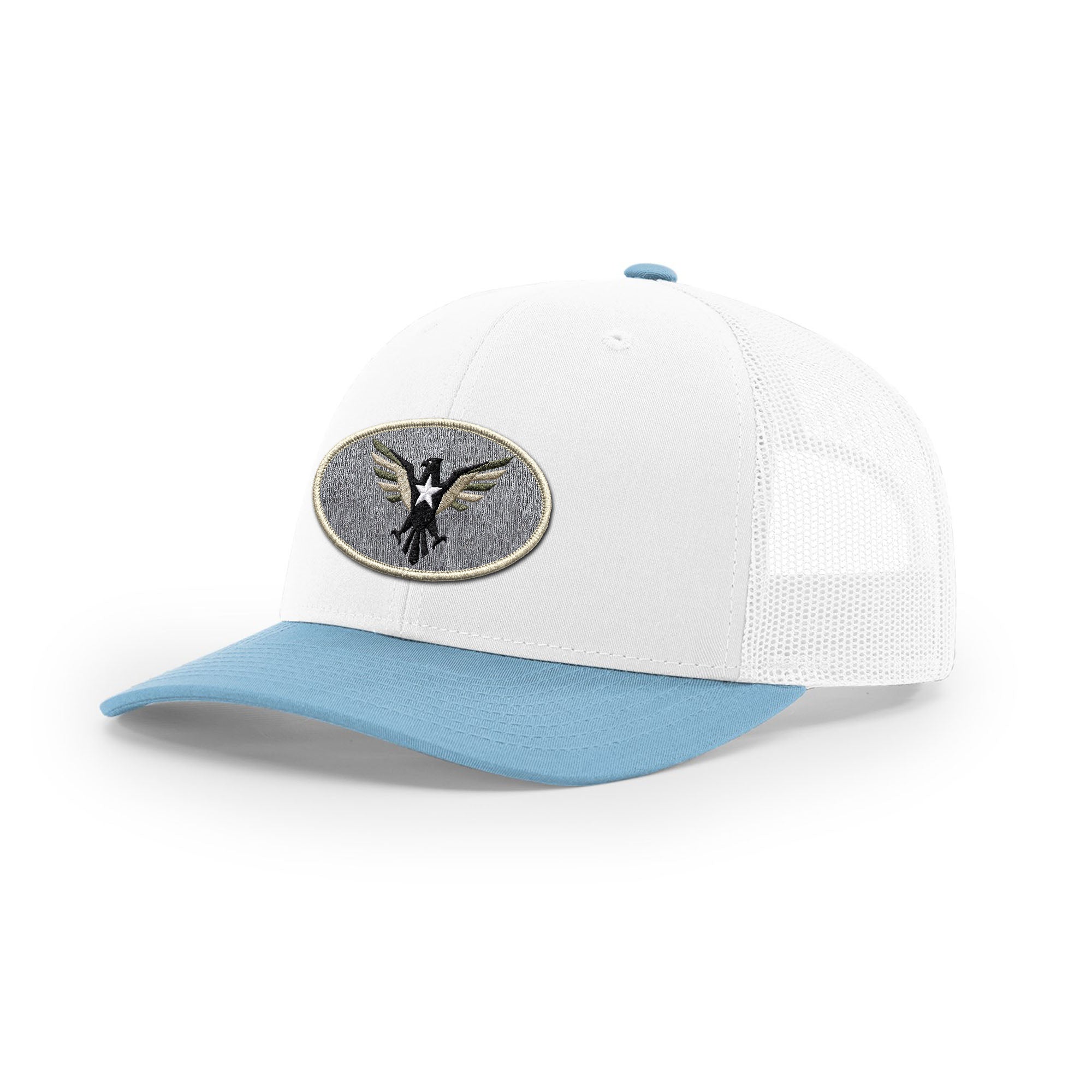 Eagle Icon Trucker Hat - Beige | Ballistic Republic™