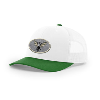 Eagle Icon Trucker Hat - Beige | Ballistic Republic™