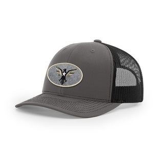 Eagle Icon Trucker Hat - Beige | Ballistic Republic™