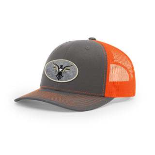 Eagle Icon Trucker Hat - Beige | Ballistic Republic™