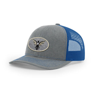 Eagle Icon Trucker Hat - Beige | Ballistic Republic™
