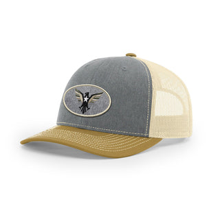 Eagle Icon Trucker Hat - Beige | Ballistic Republic™