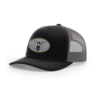 Eagle Icon Trucker Hat - Military Olive | Ballistic Republic™