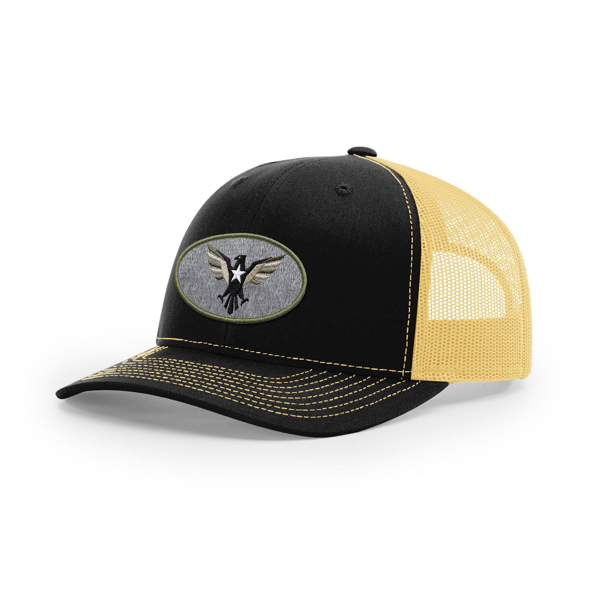 Eagle Icon Trucker Hat - Military Olive | Ballistic Republic™