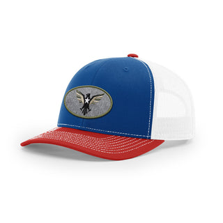 Eagle Icon Trucker Hat - Military Olive | Ballistic Republic™