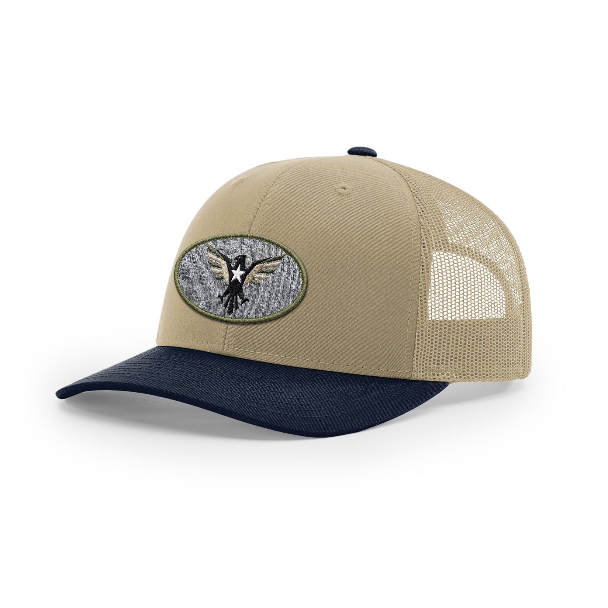 Eagle Icon Trucker Hat - Military Olive | Ballistic Republic™