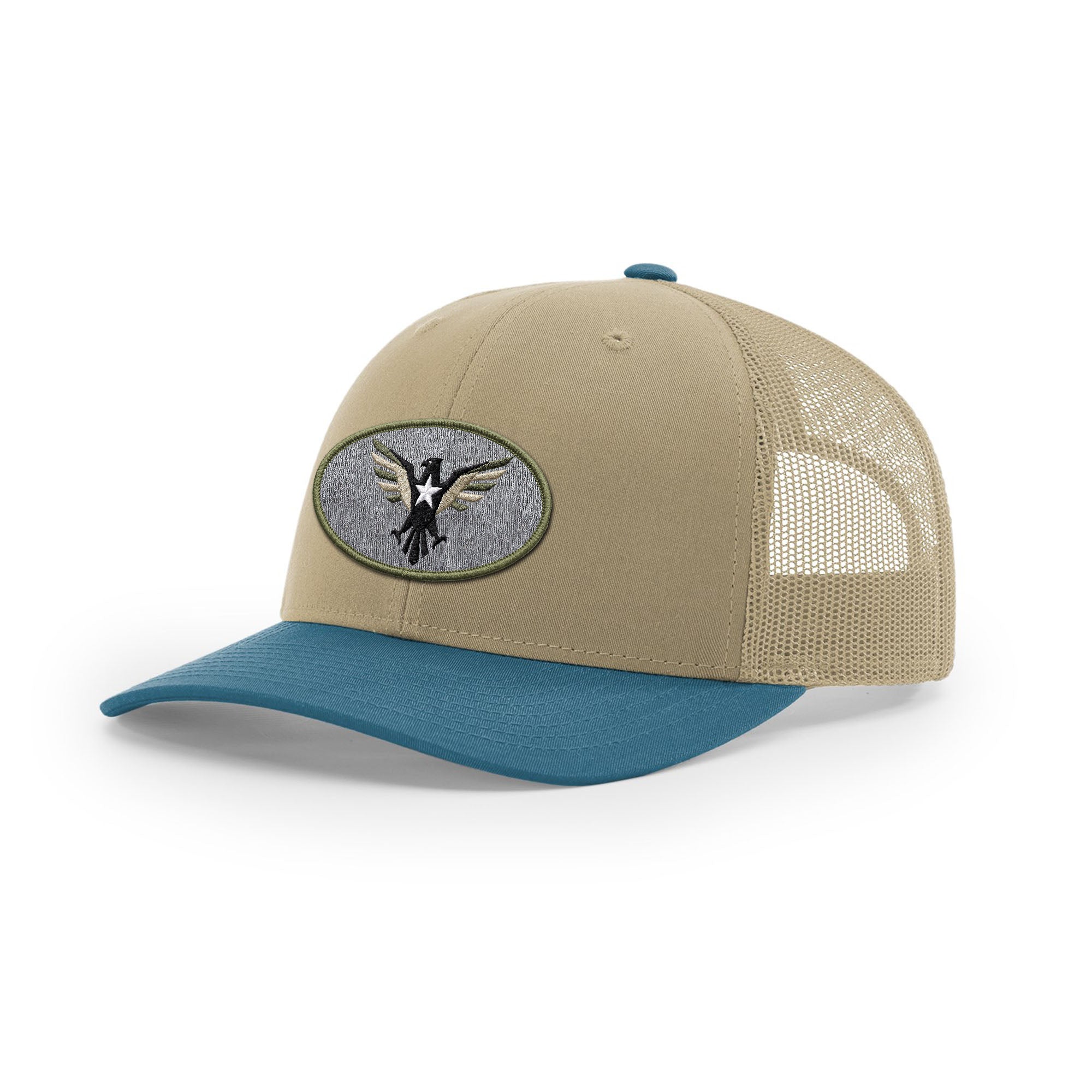 Eagle Icon Trucker Hat - Military Olive | Ballistic Republic™