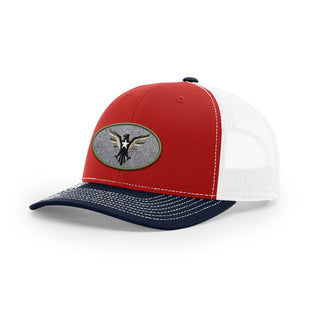 Eagle Icon Trucker Hat - Military Olive | Ballistic Republic™