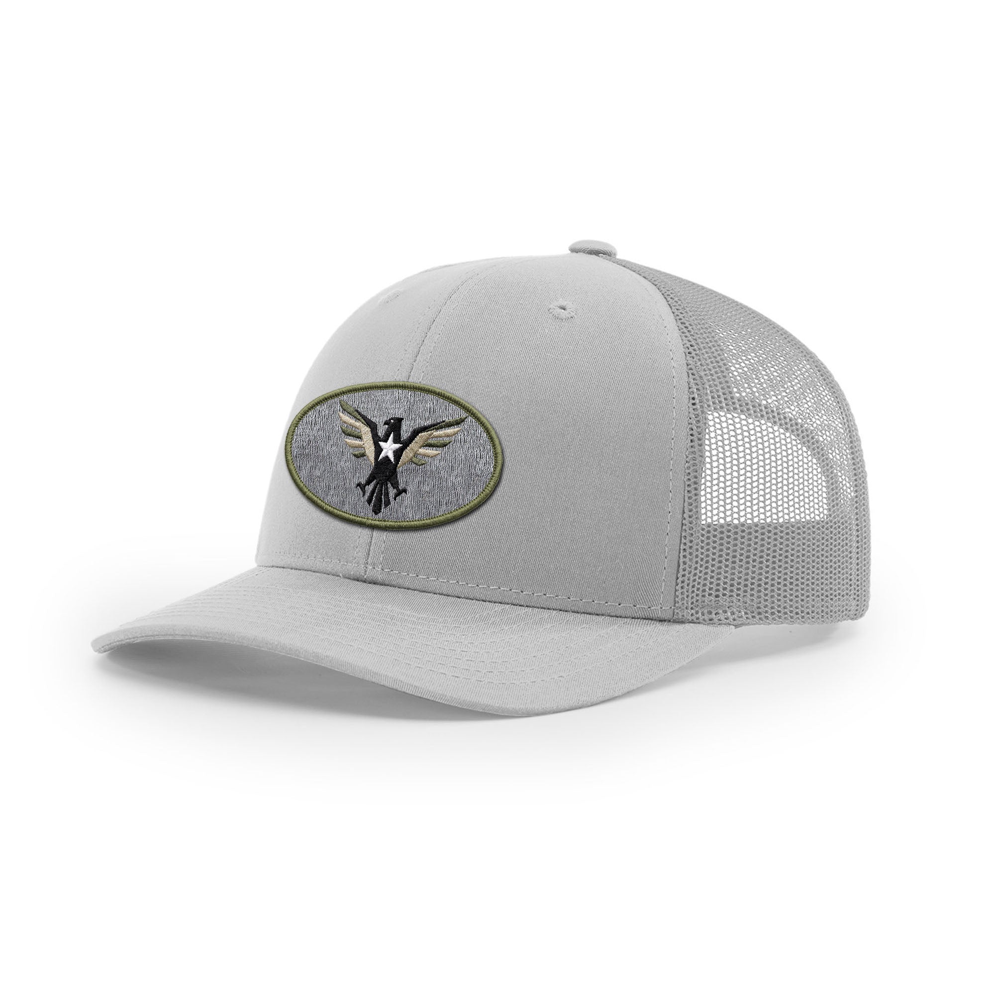 Eagle Icon Trucker Hat - Military Olive | Ballistic Republic™