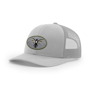 Eagle Icon Trucker Hat - Military Olive | Ballistic Republic™