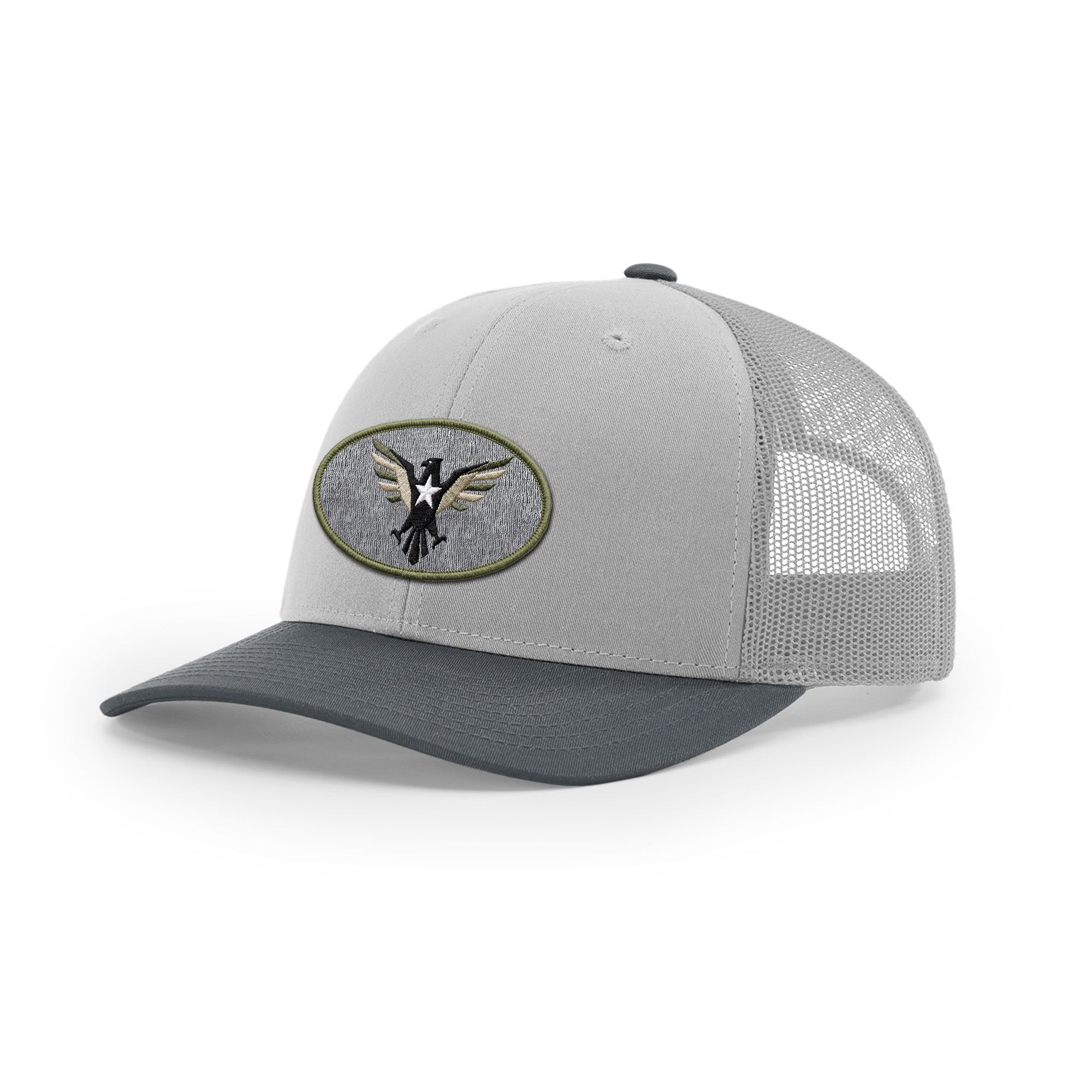 Eagle Icon Trucker Hat - Military Olive | Ballistic Republic™