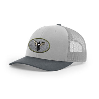Eagle Icon Trucker Hat - Military Olive | Ballistic Republic™