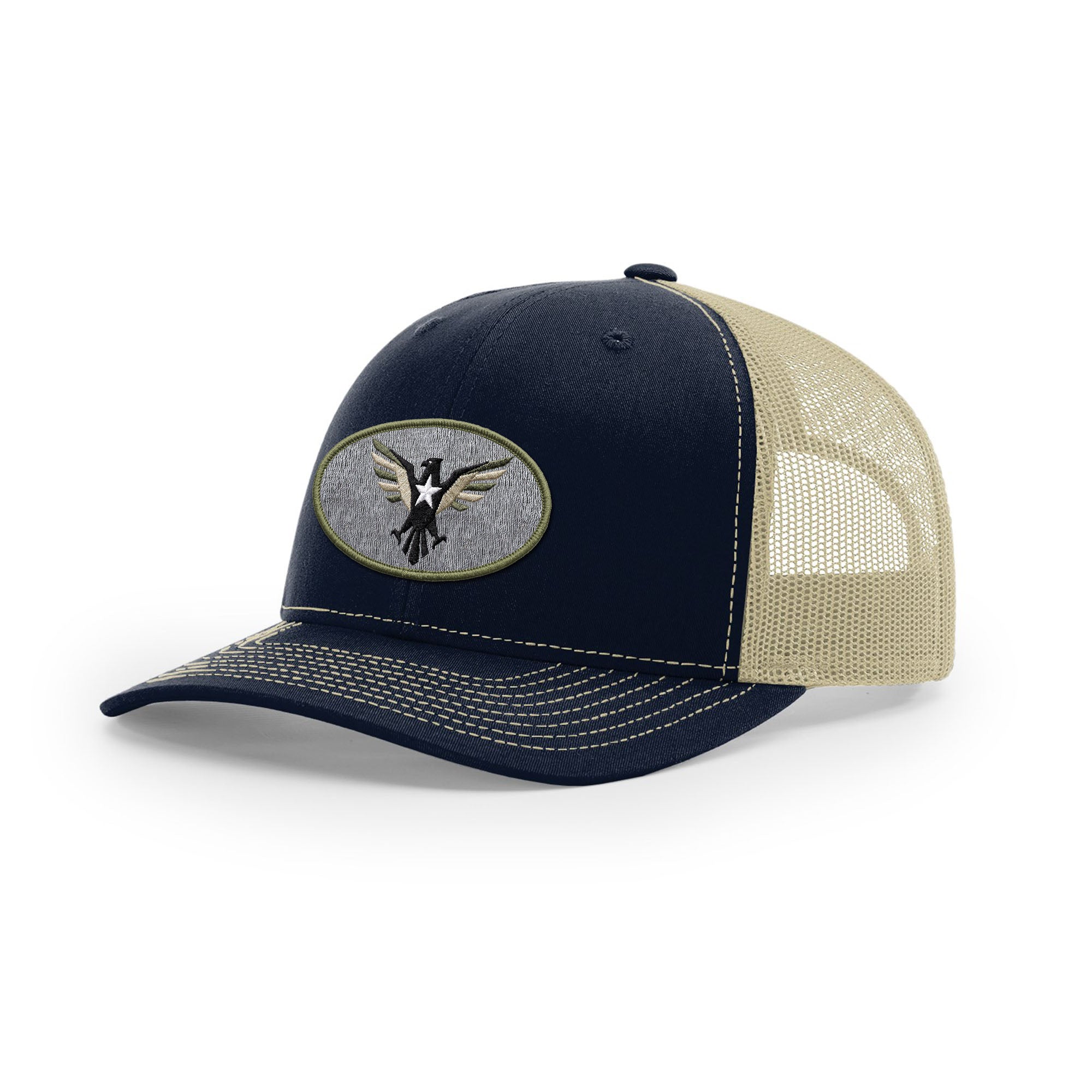 Eagle Icon Trucker Hat - Military Olive | Ballistic Republic™