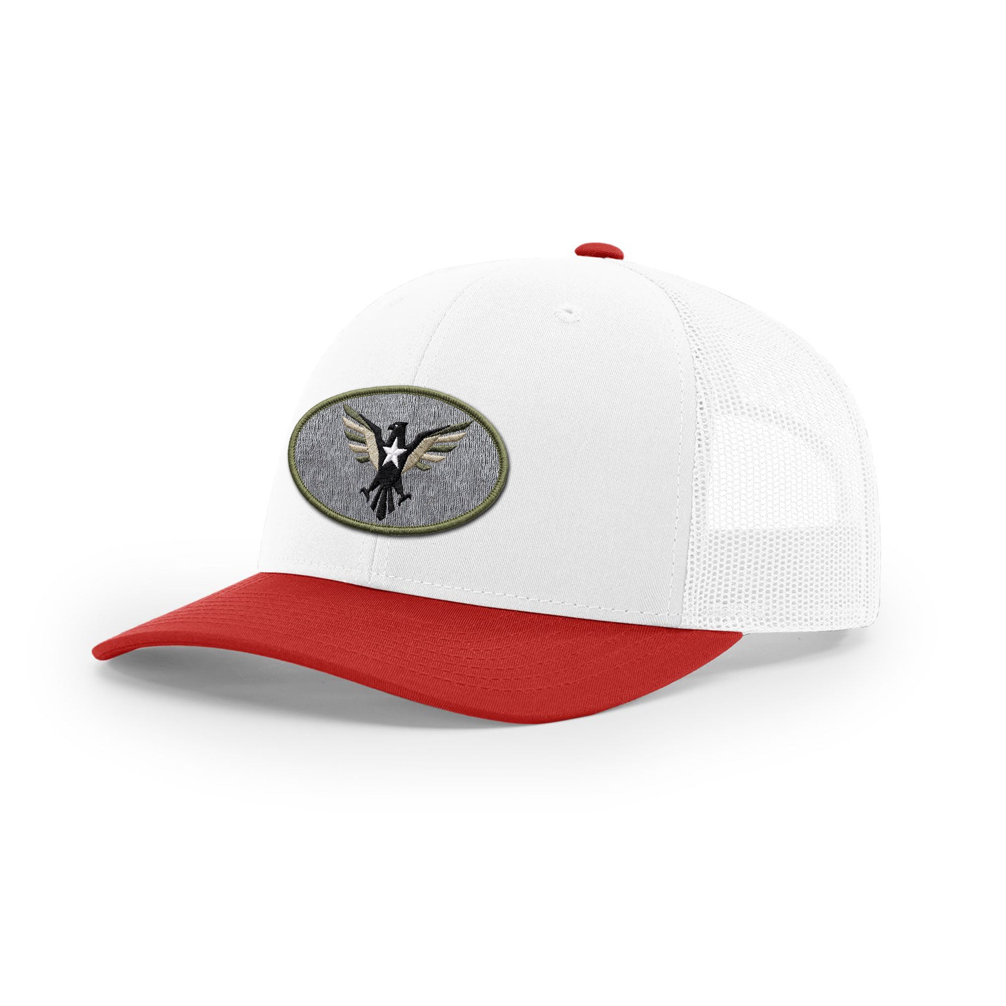 Eagle Icon Trucker Hat - Military Olive | Ballistic Republic™