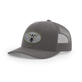 Eagle Icon Trucker Hat - Military Olive | Ballistic Republic™