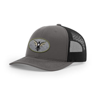 Eagle Icon Trucker Hat - Military Olive | Ballistic Republic™