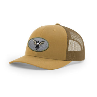Eagle Icon Trucker Hat - Military Olive | Ballistic Republic™