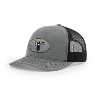Eagle Icon Trucker Hat - Military Olive | Ballistic Republic™