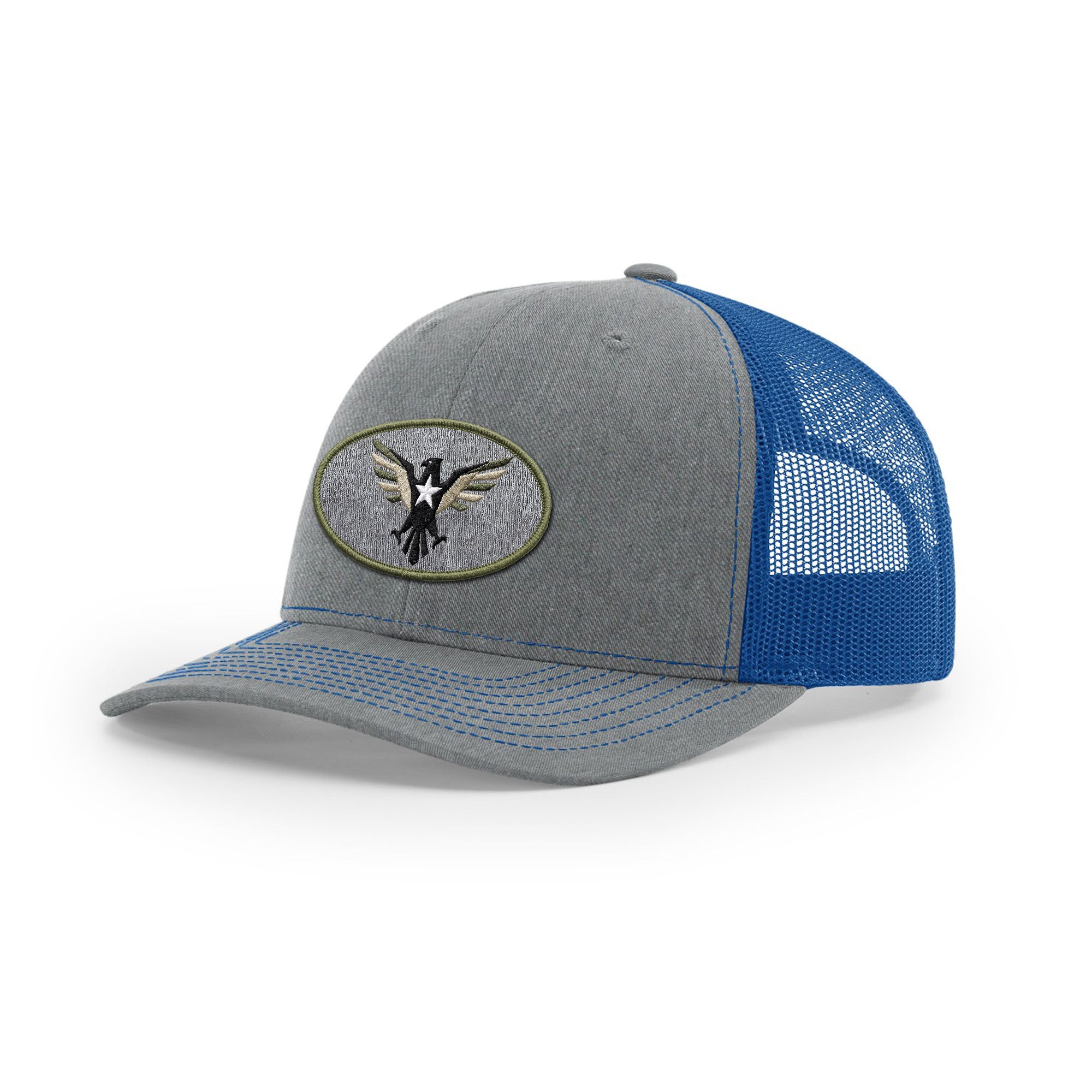 Eagle Icon Trucker Hat - Military Olive | Ballistic Republic™